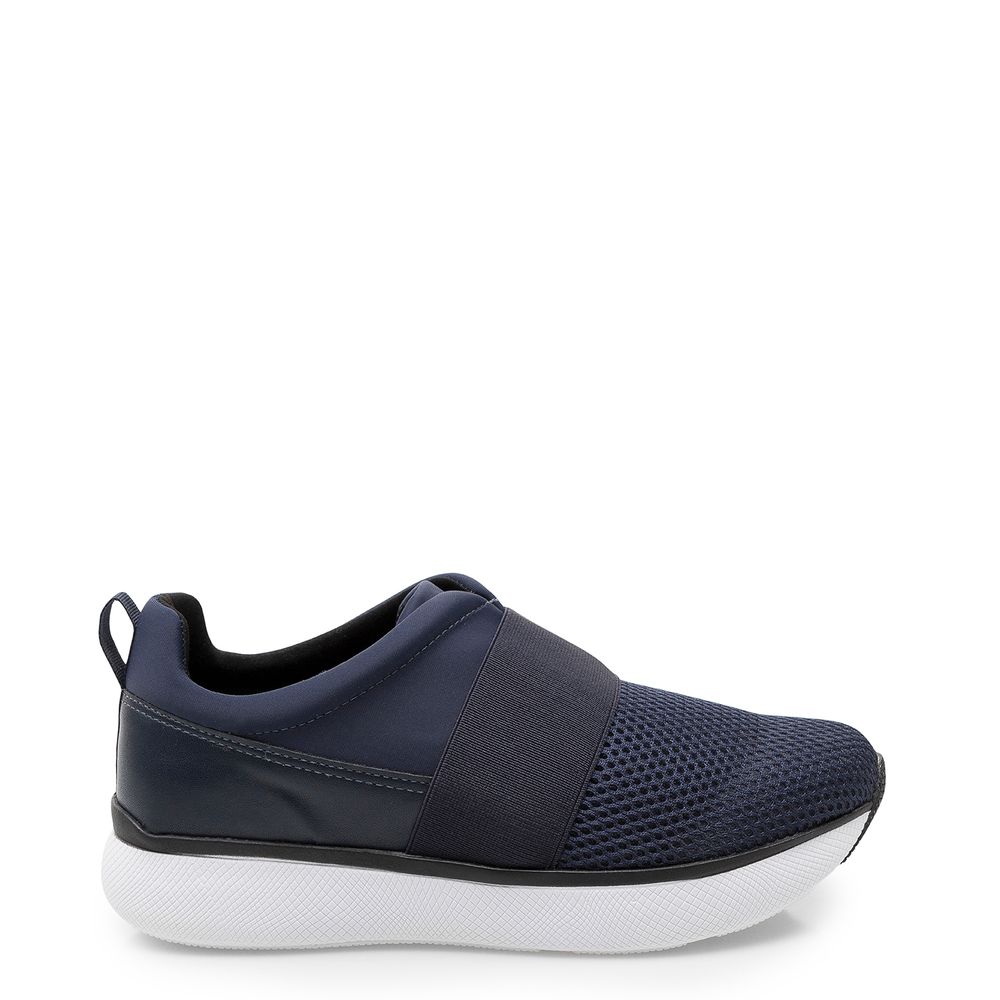 tenis flatform azul marinho