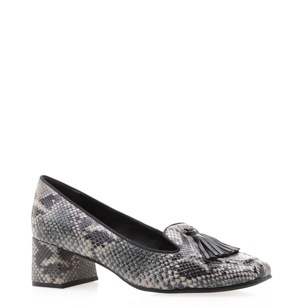 mocassim feminino com salto