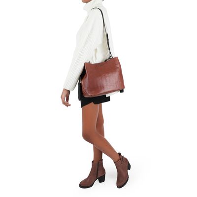 allsaints bucket bolsa