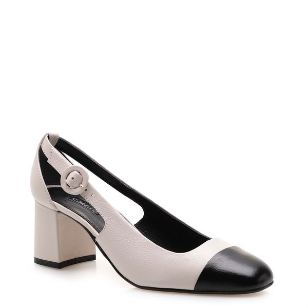 cap toe sling back
