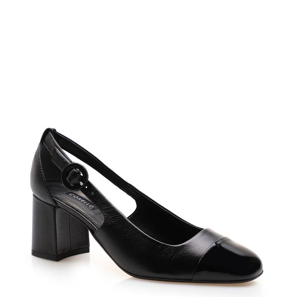 cap toe sling back