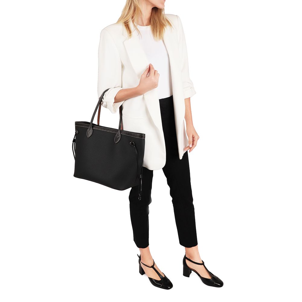 mel medium logo tote bolsa