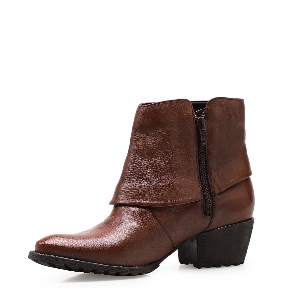 ankle boot decote v