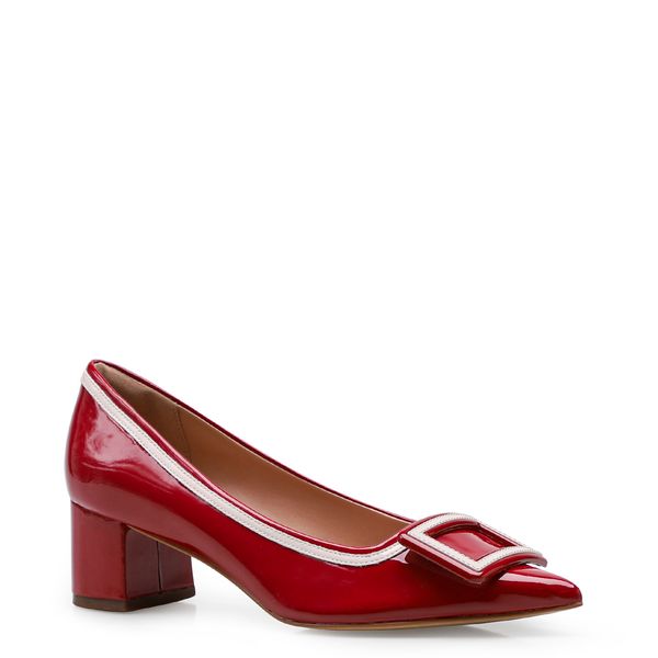 scarpin vermelho 33