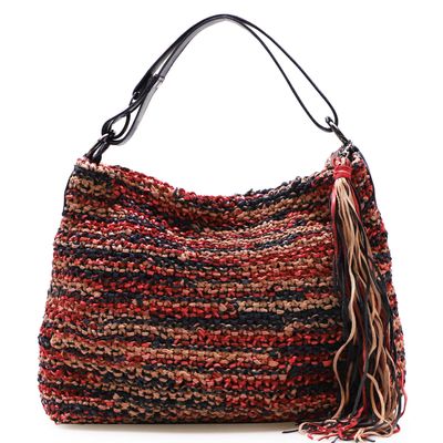 crochet hobo bolsa