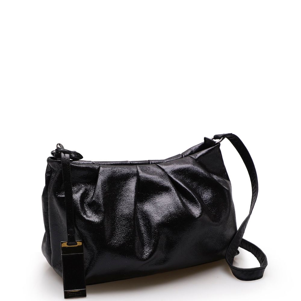 gathered crossbody bolsa