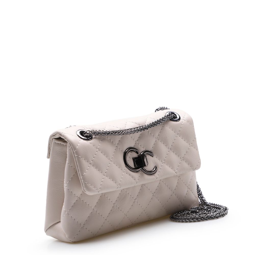 beige cross bolsa