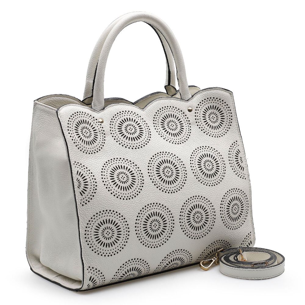 off white fanny bolsa